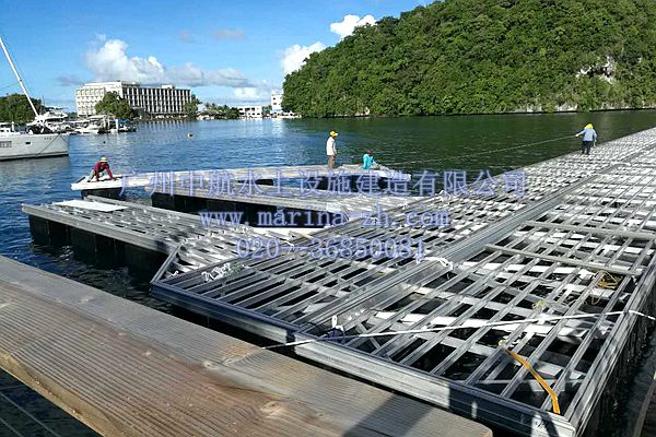 帕勞 水上浮箱 游艇碼頭 水上基礎(chǔ)設(shè)施 廣州中航